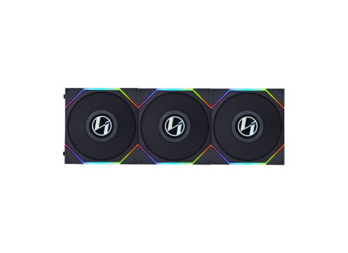 Lian-Li Cooler 120mm TL120 LCD UNI Black 3-Fan