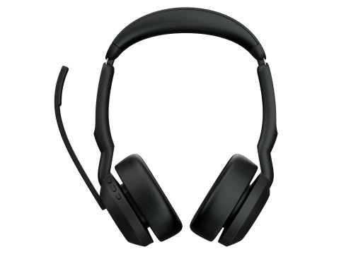 אוזניות קשת אלחוטיות עם מיקרופון מובנה Jabra Evolve2 55 MS USB-A Stereo