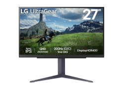 מסך מחשב לגיימינג LG 27" UltraGear IPS QHD 180Hz 1ms