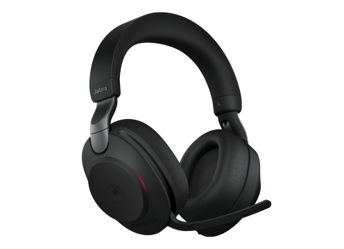 אוזניות קשת אלחוטיות עם מיקרופון מובנה Jabra Evolve2 85 MS USB-A