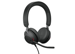 אוזניות קשת חוטיות עם מיקרופון מובנה Jabra Evolve2 40 SE USB-C UC Stereo