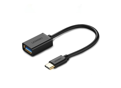 מתאם UGREEN USB-C Male to USB-A Female OTG 0.17m