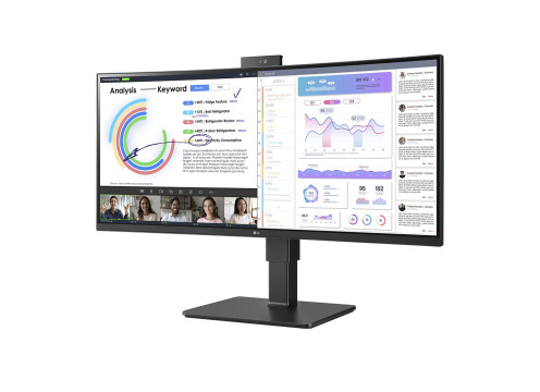 מסך מחשב קעור LG 34" UltraWide IPS WQHD 60Hz 5ms 3800R