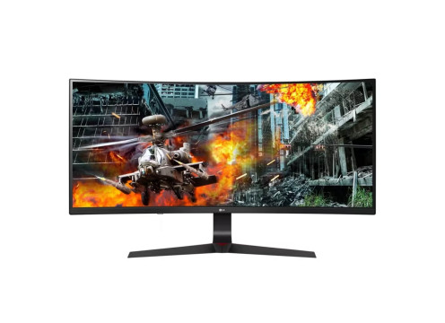 מסך מחשב קעור לגיימינג LG 34" UltraGear IPS WFHD 144Hz 5ms 3800R