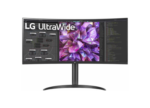 מסך מחשב קעור LG 34" UltraWide IPS QHD 60Hz 5ms 3800R
