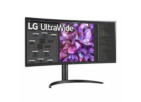 מסך מחשב קעור LG 34" UltraWide IPS QHD 60Hz 5ms 3800R