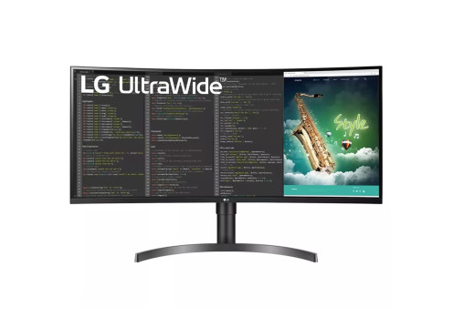 מסך מחשב קעור LG 35" UltraWide VA QHD 100Hz 5ms 1800R