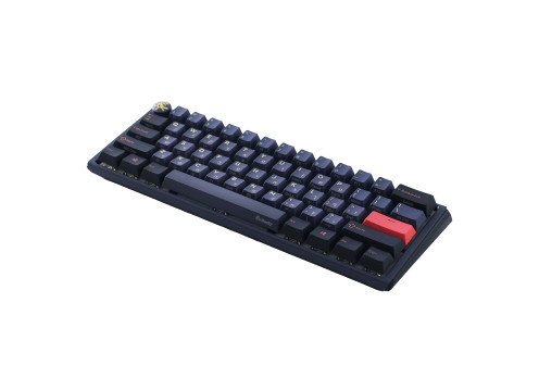 מקלדת מכנית Ducky One 3 Mini Cosmic Cherry Silver Switch