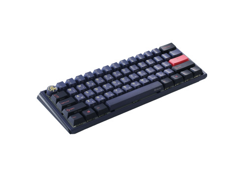 מקלדת מכנית Ducky One 3 Mini Cosmic Cherry Silver Switch