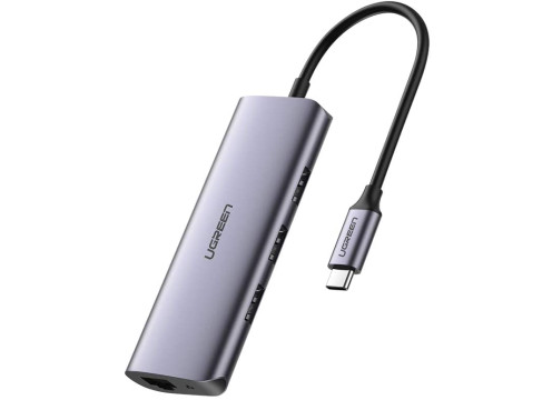 UGREEN USB-C to USB-A x3 | Gigabit LAN Hub