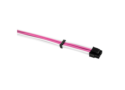 1StPlayer Steampunk 35cm Power Extension Cables White-Pink