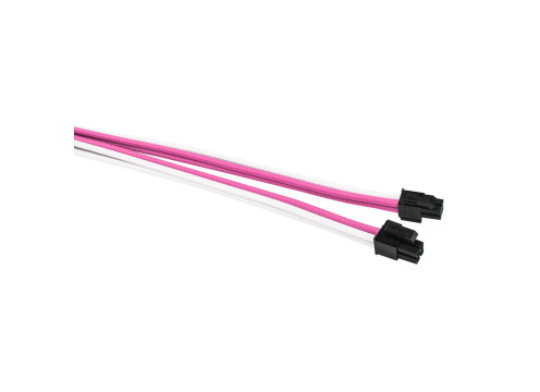 1StPlayer Steampunk 35cm Power Extension Cables White-Pink