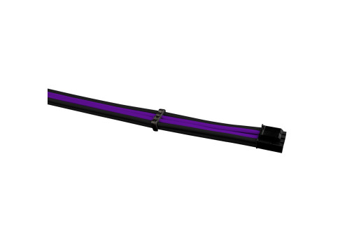 1StPlayer Steampunk 35cm Power Extension Cables Black-Purple