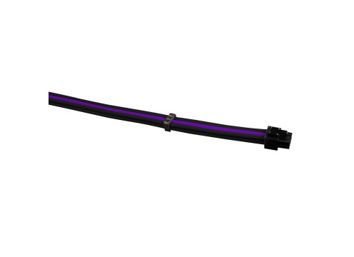 1StPlayer Steampunk 35cm Power Extension Cables Black-Purple