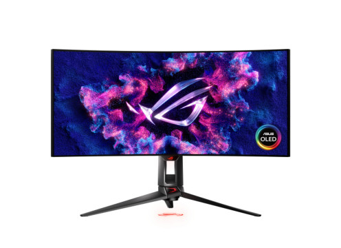 מסך מחשב קעור לגיימינג Asus ROG Swift PG34WCDM 34" OLED UHD 240Hz 0.03ms 800R