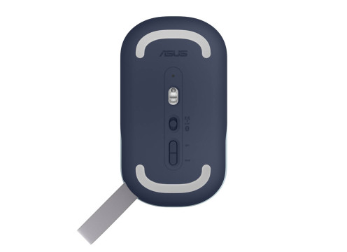 עכבר אלחוטי Asus Marshmallow MD100 כחול בהיר/כחול כהה