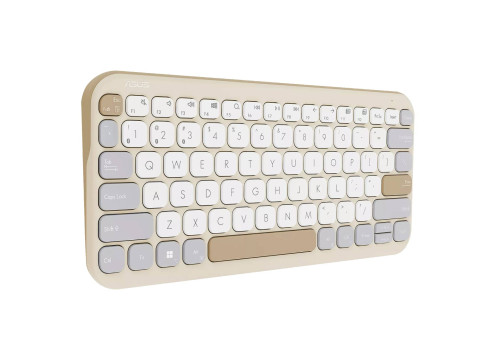 מקלדת אלחוטית Asus Marshmallow KW100 Oat Milk