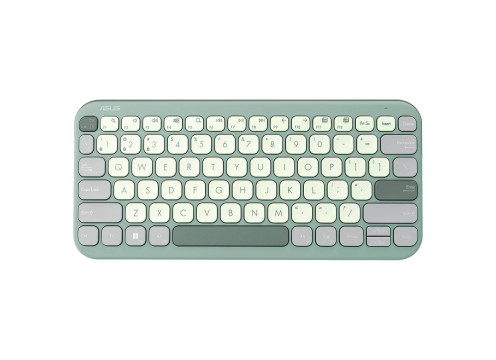 מקלדת אלחוטית Asus Marshmallow KW100 Green Tea Latte