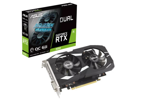 Asus Dual RTX 3050 OC Edition 6GB GDDR6