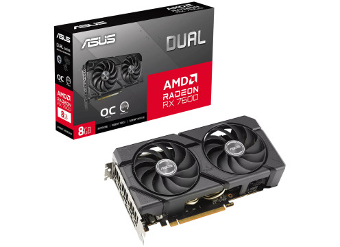 Asus Dual RX 7600 EVO OC Edition 8GB GDDR6