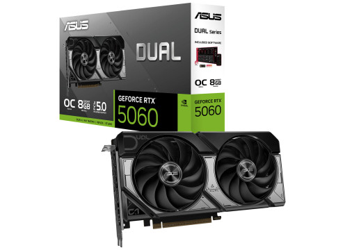 Asus Dual GeForce RTX 5060 8GB GDDR7 OC Edition