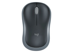 עכבר אלחוטי Logitech M185 צבע אפור