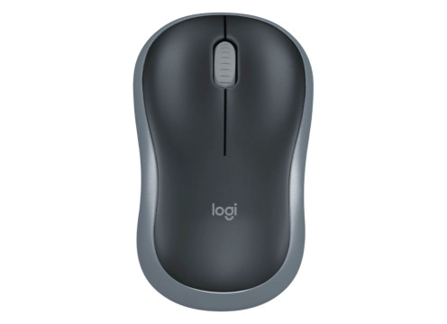 עכבר אלחוטי Logitech M185 צבע אפור