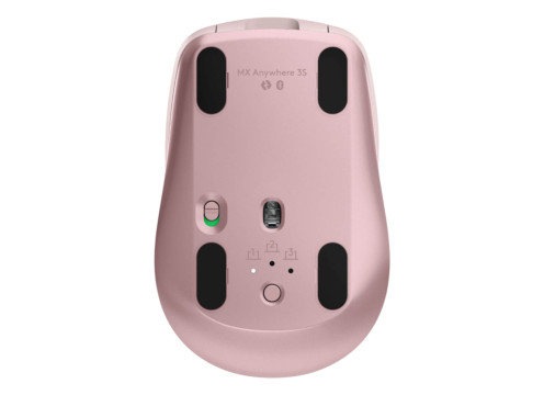 עכבר אלחוטי Logitech MX Anywhere 3S צבע ורוד
