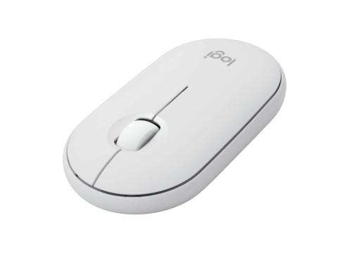 עכבר אלחוטי Logitech M350s Pepple 2 צבע לבן