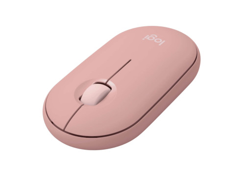 עכבר אלחוטי Logitech M350s Pepple 2 צבע ורוד