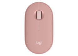 עכבר אלחוטי Logitech M350s Pepple 2 צבע ורוד