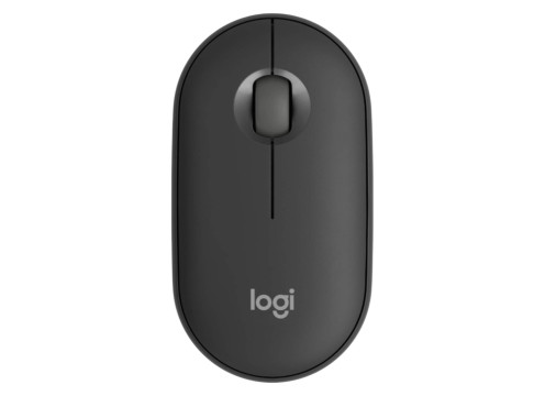 עכבר אלחוטי Logitech M350s Pepple 2 צבע שחור