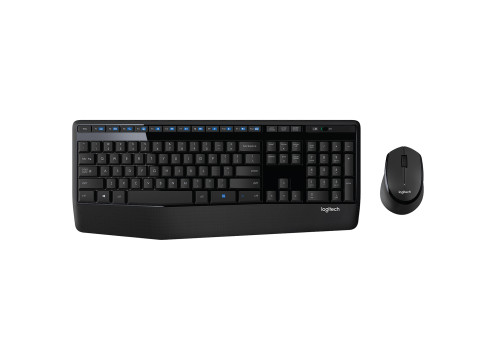 סט מקלדת ועכבר אלחוטי Logitech MK345 Comfort