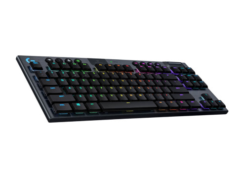Logitech G915 TKL Tenkeyless Lightspeed RGB Keyboard Carbon