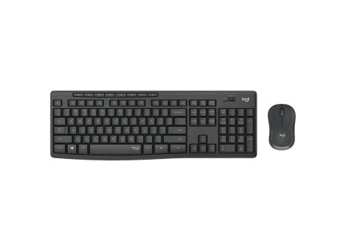 סט מקלדת ועכבר אלחוטי Logitech MK295 Silent