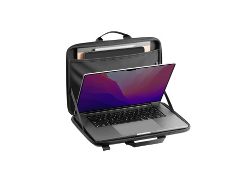 TomToc 16" FancyCase A25 Laptop Shoulder Bag Gray