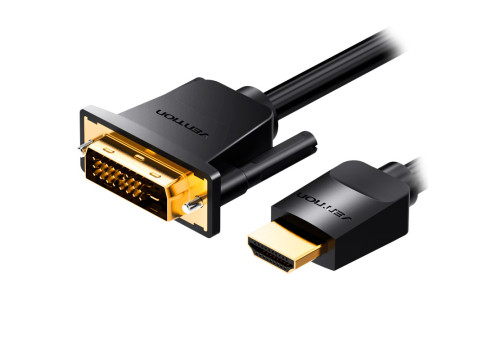 Vention HDMI to DVI Gold Plated 2M Cable