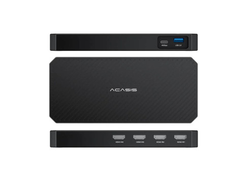 Acasis Thunderbolt 3 4K/30Hz 4x HDMI Video Capture Card