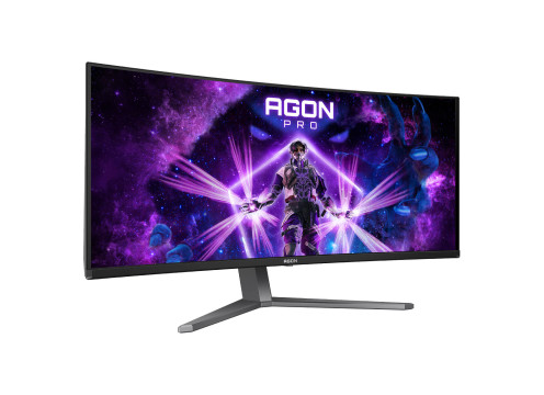 מסך מחשב קעור לגיימינג AOC 34" AGON Pro OLED QHD 175Hz 0.03ms 1800R