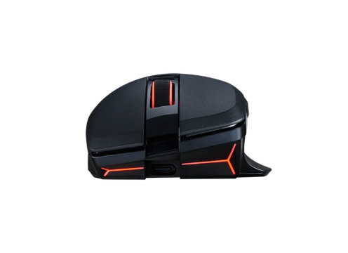 עכבר גיימינג אלחוטי PowerColor ALPHYN AM10 צבע שחור