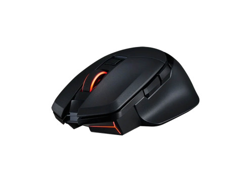 עכבר גיימינג אלחוטי PowerColor ALPHYN AM10 צבע שחור