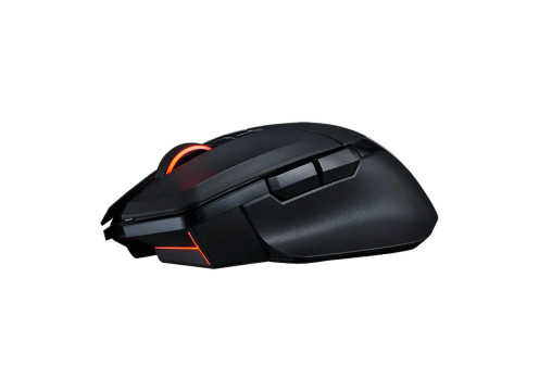 עכבר גיימינג אלחוטי PowerColor ALPHYN AM10 צבע שחור