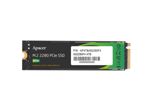 Apacer 4TB M.2 PCIe Gen5 x4 SSD with Active Heatsink