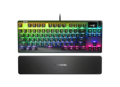 מקלדת גיימינג מכאנית SteelSeries Apex 7 TKL - Red Switch עברית/אנגלית