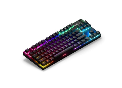 מקלדת גיימינג מכאנית אלחוטית SteelSeries Apex Pro TKL (2023) US אנגלית בלבד