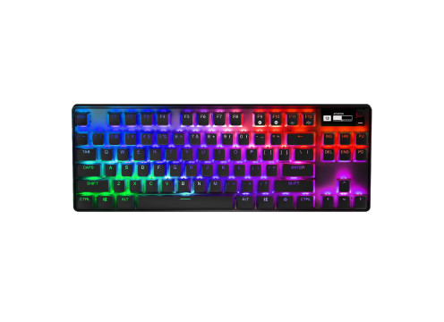 מקלדת גיימינג מכאנית אלחוטית SteelSeries Apex Pro TKL (2023) US אנגלית בלבד