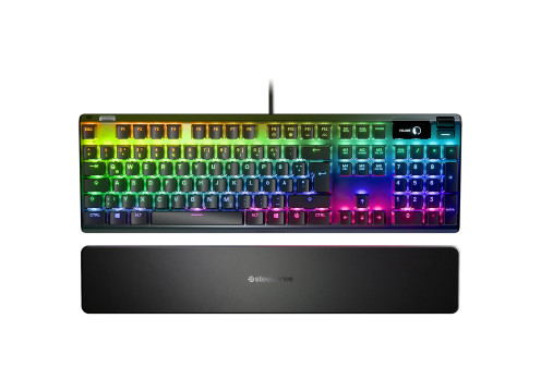 מקלדת גיימינג מכאנית - מקלדת באנגלית בלבד SteelSeries Apex Pro US