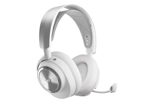 אוזניות קשת אלחוטיות לגיימינג SteelSeries Arctis Nova Pro White צבע לבן
