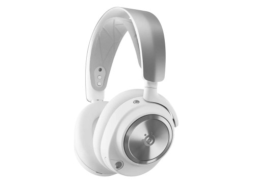 אוזניות קשת אלחוטיות לגיימינג SteelSeries Arctis Nova Pro White צבע לבן