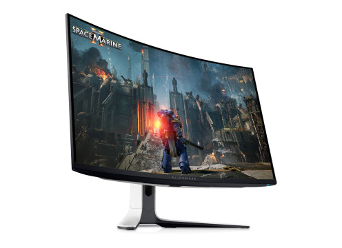 מסך מחשב קעור לגיימינג Dell 32" Alienware OLED 4K UHD 240Hz 0.03ms 1700R
